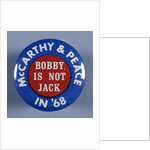 Gene McCarthy Button by Anonymous