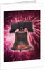 The Liberty Bell and Fireworks by Anonymous
