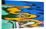 Colors Reflected in Ripples in Canal by Anonymous