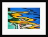 Colors Reflected in Ripples in Canal by Anonymous
