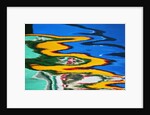 Colors Reflected in Ripples in Canal by Anonymous