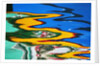 Colors Reflected in Ripples in Canal by Anonymous
