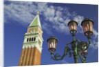 Campanile and Street Lamp by Anonymous