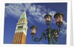 Campanile and Street Lamp by Anonymous