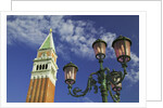 Campanile and Street Lamp by Anonymous