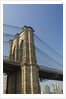 Brooklyn Bridge Tower and Lower Manhattan by Anonymous
