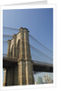 Brooklyn Bridge Tower and Lower Manhattan by Anonymous