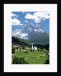 Selva di Cadore and Dolomite Alps by Anonymous