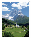 Selva di Cadore and Dolomite Alps by Anonymous