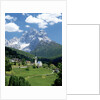 Selva di Cadore and Dolomite Alps by Anonymous