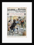 Magazine Illustration of the Three Musketeers by Anonymous