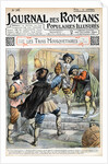 Magazine Illustration of the Three Musketeers by Anonymous