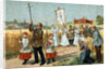 Trade Card of a Religious Procession in Berry, France by Anonymous