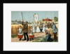 Trade Card of a Religious Procession in Berry, France by Anonymous