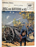 Cover Illustration of With a Battery of 95 by Henry de Chazelle