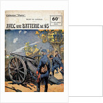 Cover Illustration of With a Battery of 95 by Henry de Chazelle