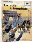 Cover Illustration of The Triumphal Road by Leon Groc