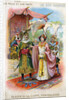 Illustration of Courtly Figures from Aladdin or the Marvelous Lamp by Anonymous