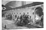 The Sewers of Paris - The Wagon Illustration by Jules Pelcoq