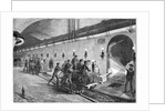 The Sewers of Paris - The Wagon Illustration by Jules Pelcoq