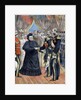 Illustration of the Arrival of Queen Victoria at Cherbourg in 1897 by Anonymous