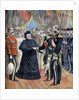 Illustration of the Arrival of Queen Victoria at Cherbourg in 1897 by Anonymous