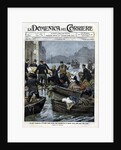 Illustration of the Rescue of Invalids During a Paris Flood by Anonymous