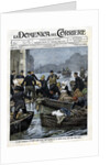 Illustration of the Rescue of Invalids During a Paris Flood by Anonymous