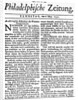 Philadelphische Zeitung by Anonymous