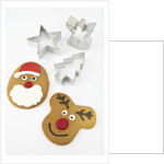 Christmas Cookies and Cookie Cutters by Anonymous