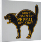 Anti-Prohibition Novelty Item by Anonymous