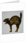Anti-Prohibition Novelty Item by Anonymous