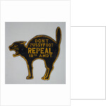 Anti-Prohibition Novelty Item by Anonymous