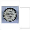 Scottsboro Boys Defense Fund Pin by Anonymous