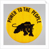 Black Panther Pin by Anonymous