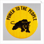 Black Panther Pin by Anonymous