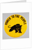 Black Panther Pin by Anonymous