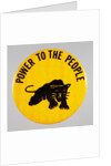 Black Panther Pin by Anonymous