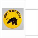 Black Panther Pin by Anonymous