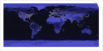 Earth at Night by Anonymous