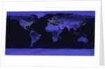 Earth at Night by Anonymous