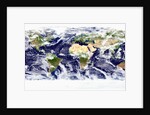 Earth with Clouds by Anonymous