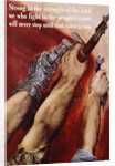 Strong in the Strength of the Lord Poster by David Stone Martin