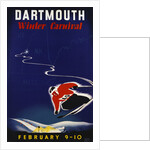 Dartmouth Winter Carnival Poster by John Ryland Scotford