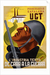 L'Industria Textil de Cara a la Guerra Poster by Anonymous