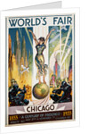 World's Fair Chicago Poster by Glen C. Sheffer