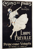 Casino de Paris Laure Freville Poster by Anonymous