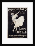 Casino de Paris Laure Freville Poster by Anonymous