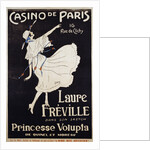 Casino de Paris Laure Freville Poster by Anonymous