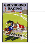 Greyhound Racing Poster by Anonymous